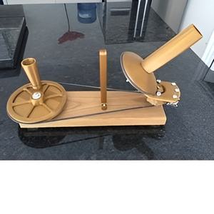 Precio bajo, enrollador de bolas de hilo de madera de haya, esmalte de cera Natural portátil para tejer y ganchillo, 3mm de espesor, estilo de moda, costura - Product Image 2