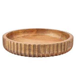 ชามไม้ขัดเงาธรรมชาติทำมือสุดฮิต ขายส่งชามไม้ปลอดภัยต่ออาหาร เป็นมิตรกับสิ่งแวดล้อม สำหรับสลัดและของว่าง - Product Image 6