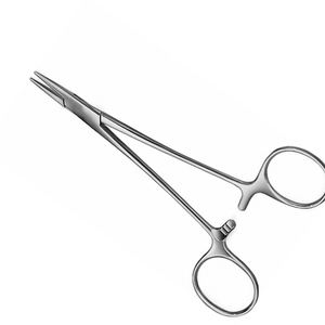 Portaagujas de 6,5 pulgadas de grado quirúrgico personalizable Olsen HEGAR con insertos de carburo de tungsteno, fórceps industriales DIY - Product Image 1