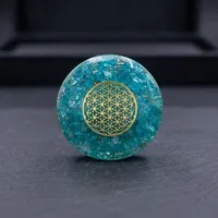 Pendentif Orgone en Agate Pierre Naturelle Feng Shui Fait Main, Collier Énergétique de Guérison en Cristal – Fournisseur et Fabricant en Gros