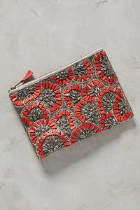 Único estilo bohemio bordado trabajo perla noche mano embrague monederos diseño elegante forro al por mayor - Product Image 4