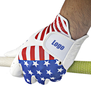 Guantes de Golf con Estampado de la Bandera Americana - Product Image 2