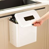 Poubelle pliable murale en PP et silicone pour la collecte des déchets – Conteneur de rangement pour ordures – Vente en gros
