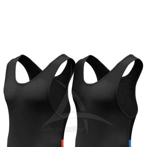 Nouveauté : Singlet de lutte de haute qualité, écologique, à séchage rapide, respirant, couleurs personnalisées, logo, dernier design, vente en gros pour - Product Image 4