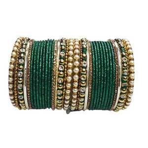 Elegante diseño hecho a mano brazaletes de novia conjuntos para niñas al por mayor nueva llegada brazaletes multicolores para mujeres boda personalizado PK - Product Image 1