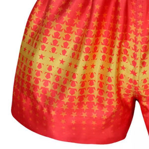 Pantalones Cortos Deportivos de Malla Personalizados para Hombre, de Alta Calidad, Transpirables, de Tela de Poliéster Resistente, para Kickboxing, Muay Thai, MMA y Boxeo - Product Image 6