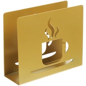 Elegante servilletero de acero inoxidable, elegante accesorio de mesa para uso diario en cocina, comedor, cajas de pañuelos de Metal duraderas - Product Image 3