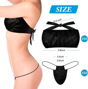 Culottes de sous-vêtements en tissu tissé jetables pour les vacances de voyage de maternité à l'hôpital - Product Image 3