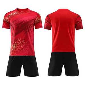 Customized Full Sublimation Soccer Jerseys & Shorts Soccer Sets Sportswear Men Football Uniforms Soccer Training Suit Football - Product Image 3