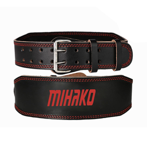 เข็มขัดหนังวัวสำหรับเล่นยิมอุปกรณ์ความปลอดภัยในยกน้ำหนักเพื่อออกกำลังกายอุปกรณ์พยุงหลังเพื่อการเพาะกายและฟิตเนสโลโก้ตามสั่ง - Product Image 6