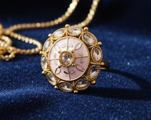 Bague de doigt ajustable en argent oxydé élégante pour femmes avec un design complexe de feuille et de cœur, parfaite pour les occasions traditionnelles indiennes - Product Image 4