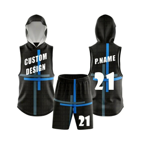 Personalizado al por mayor de fútbol 7on7 uniforme con capucha Premium sublimación 7v7 fútbol estilo americano 7v7 uniformes para jóvenes - Product Image 1