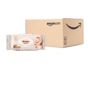 Lingettes pour bébé Huggies Natural Care, sensibles, non parfumées, 3 paquets de recharge, 648 lingettes au total - Product Image 1