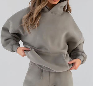 Sudadera con Capucha Unisex para Hombre, Talla Grande, Invierno, Servicio OEM, Logotipo Personalizado, 100% Algodón, Cintura Elástica, Informal, Ligera, Holgada - Product Image 1