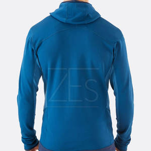 Diseñe su propio logotipo Basics Fleece Hoodies Precio al por mayor Custom Made Fleece Hoodies para hombres - Product Image 2