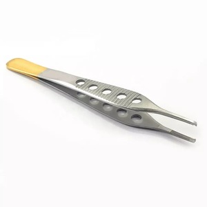 Adson คีมปากคีบเนื้อเยื่อ brauns สีน้ำตาล12ซม. คีมผ่าตัดปากคีบปากคีบโค้ง - Product Image 6