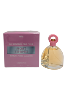 น้ำหอมคุณภาพเยี่ยมสำหรับผู้หญิง ขนาด 100 มล. กลิ่น Secret Des Roses Eau De Parfum กลิ่นผลไม้และดอกไม้ หอมติดทนนาน ชนิดสเปรย์ - Product Image 1