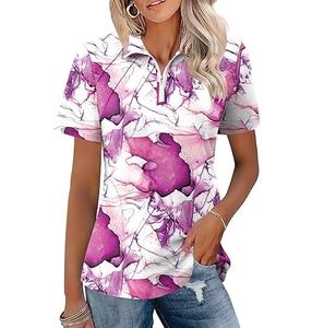 Camiseta de Verano de Alta Calidad con Logotipo Personalizado, Estilo Casual, Tela Oxford, Manga Larga, Media Cremallera - Product Image 3