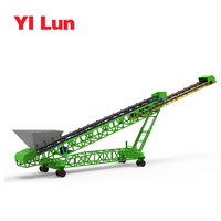 Convoyeur Radial Mobile YILUN à Vitesse Réglable, Garantie 2 Ans, Durable pour la Manutention de Matériaux en Vrac et Aggregats dans le Commerce de Détail