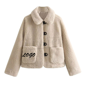 Sudadera Informal con Estampado de Sherpa para Mujer, con Diseño Personalizado, Transpirable, para Otoño/Invierno, Hecha en Pakistán - Product Image 4