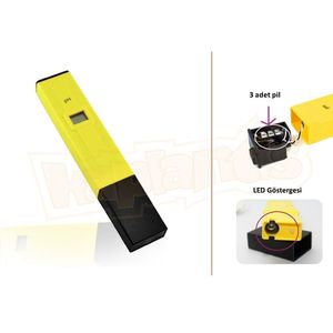 Medidor de pH Digital Portátil AEK-Tech B16 1072, Rango de pH 0-14, Compensación Automática de Temperatura - Product Image 4