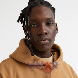 Venta al por mayor unisex pulóver con capucha 100% algodón personalizado impreso sólido patrón de Invierno Polar con opción de logotipo sudaderas con capucha térmicas para hombres - Product Image 3