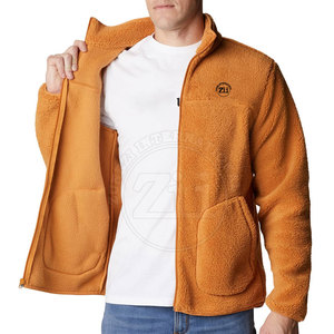 Chaqueta de Invierno de Polar de Alta Calidad al por Mayor, Cuello Alto, Logotipo Frontal, Resistente al Viento, Transpirable, Venta Directa de Fábrica, Personalizable - Product Image 5