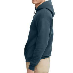 Sweatshirt à capuche et sweatshirts modestes Sweat-shirt vierge avec logo personnalisé Plus Size Basics Sweat à capuche uni en coton mélangé personnalisé pour hommes - Product Image 5