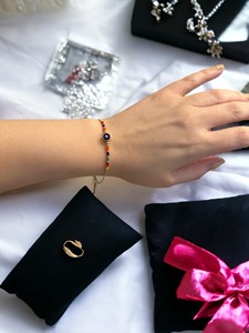 สร้อยข้อมือสแตนเลสประดับเซอร์คอนและมุกเทียม-DAFNI BIG PAZAR ของขวัญสุดอินเทรนด์จากอิสตันบูล - Product Image 2