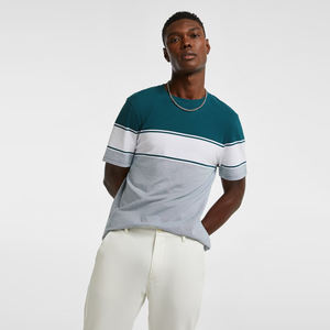 T-shirt pour hommes Prix de gros T-shirts pour jeunes et adultes Mode décontractée T-shirts pour hommes Chemise respirante facile à porter - Product Image 1