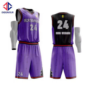 Uniformes de match de basket-ball en gros personnalisé Sublimation jeunesse - Product Image 5