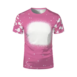 Vente en gros T-shirts pour hommes personnalisés quantité minimale de commande requises Impression couleur par sublimation bon marché T-shirts pour hommes Impression personnalisée pour hommes - Product Image 1