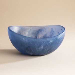 Juego de cuencos para servir de resina amarilla hechos a mano personalizados de alta calidad altamente pulido para el hogar, Hotel, restaurante, cartón empaquetado - Product Image 3