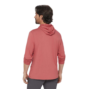 บริการ OEM เสื้อฮู้ดผ้าฝ้ายแท้สำหรับผู้ชาย, เสื้อมีฮู้ดผ้าขนแกะสไตล์สตรีทเสื้อสวมหัวกันความร้อนสำหรับฤดูหนาว - Product Image 3