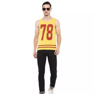 Camisetas sin mangas estampadas para hombre, ropa de gimnasio por sublimación, venta al por mayor - Product Image 6