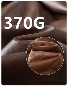 Vestes en cuir pour hommes couleur personnalisée design et logo Streetwear veste zippée en cuir artificiel surdimensionné et lourd pour hommes - Product Image 6