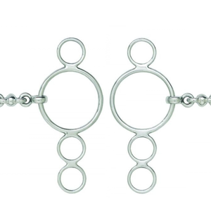 Broca de Elevación Waterford |   Bocado de Acero Inoxidable para Caballos Fuertes, Entrenamiento y Equipo Ecuestre Profesional - Product Image 3