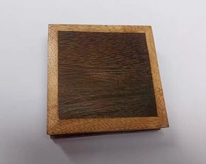 Sous-verres en résine et bois de qualité supérieure pour tasses à thé Sous-verres en bois personnalisés Décor de table Sous-verres en résine Tapis et tampons - Product Image 6