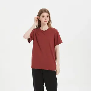 Logo personnalisé respirant séchage rapide polyester Gym T-Shirt pour le Sport course entraînement bouton broderie décoration écologique - Product Image 5