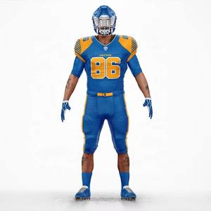 Maillot de football américain respirant, design unique, prix abordable pour les jeunes et les hommes, uniformes de football américain en vente - Product Image 6