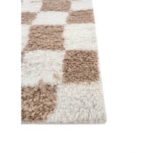 Alfombras de Lana Zuri Ivory, Anudadas a Mano, con Patrones Geométricos y Abstractos, Alfombras Grandes para Habitaciones en 3D, AKWL-1791 para Uso Doméstico - Product Image 4