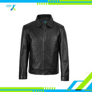 Chaqueta de invierno de piel de cordero auténtica para hombre, abrigo de cuero suave de estilo clásico Vintage, moda informal, transpirable, personalizable - Product Image 4