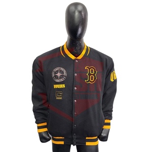 Men's 3D Printed Baseball Button <b>Jacket</b> Bomber Letterman <b>Canvas</b> <b>Jacket</b> with Letter Print - Product Image 1