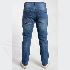 Pantalones Vaqueros para Hombre, Estilo Casual, Desgastados, Sin Rasgaduras, Ajustados, Largos, Duraderos, Color Personalizado, Venta al Por Mayor - Product Image 2