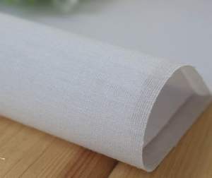 Tissu entrelacé blanc pour col sur chemise avec la meilleure qualité de fusion type de finition et type d'emballage - Product Image 4