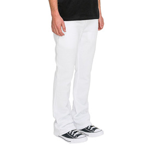 Pantalons évasés élégants pour hommes, forme rétro du bas, avec un ajustement confortable pour un usage quotidien, pantalons évasés à jambes larges pour hommes - Product Image 5