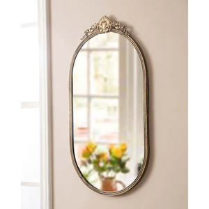 Miroir mural de forme ronde design fantaisie miroir mural miroir mural le plus vendu miroir mural décoratif de salon à la maison au prix le moins cher - Product Image 6