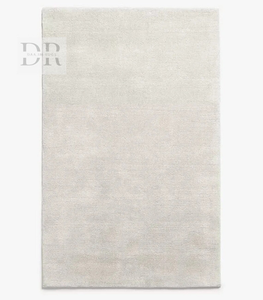 Alfombra de lana moderna de lujo de alta calidad hecha a mano con mechones de Color sólido con estampado de logotipo grande para el hogar, sala de estar, dormitorio, suelo para el hogar - Product Image 6