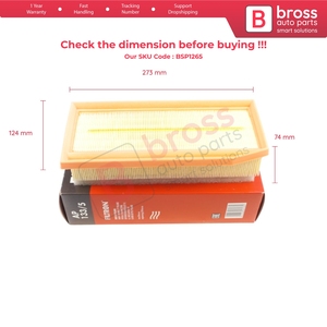 BSP1265 ไส้กรองอากาศของแท้ AP 133/5 สำหรับโดกเกอร์ ดัสเตอร์ MK2 โลดจี้ โลแกน MK2 ซานเดโร MK2 - Product Image 5