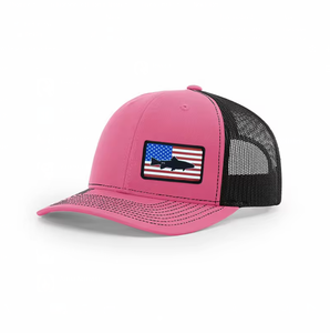 หมวกกีฬาหมวกผ้าฝ้ายโพลีเอสเตอร์ลายตาข่ายออกแบบได้เอง - Product Image 5